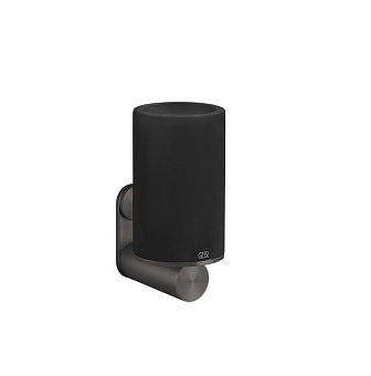 Gessi 316 Стакан настенный, цвет: черный/brushed black metal pvd