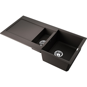 Omoikiri Sakaime 100-2 Кухонная мойка 100x20x50см.,встраиваемая, цвет: espresso