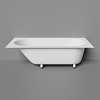 Salini Lofo Kit Ванна 179x79.1x61см, встраиваемая, Solid Surface, с донным клапаном, сифоном, ножками, слив-переливом, цвет: белый матовый