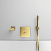 Ideal Standard Ceratherm C100 Смеситель для душа, встраиваемый, термостатический, цвет: PVD Brushed Gold (Шлифованное Золото)