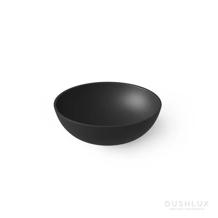 Фото Dea Design Washbasins Раковина 40x40x14см., накладная, без отв., Solid Surface, цвет: Black №16