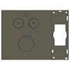 Ideal Standard Ceratherm Navigo Solos Смеситель для душа, встраиваемый, термостатический, цвет: PVD Magnetic Grey (Магнит)