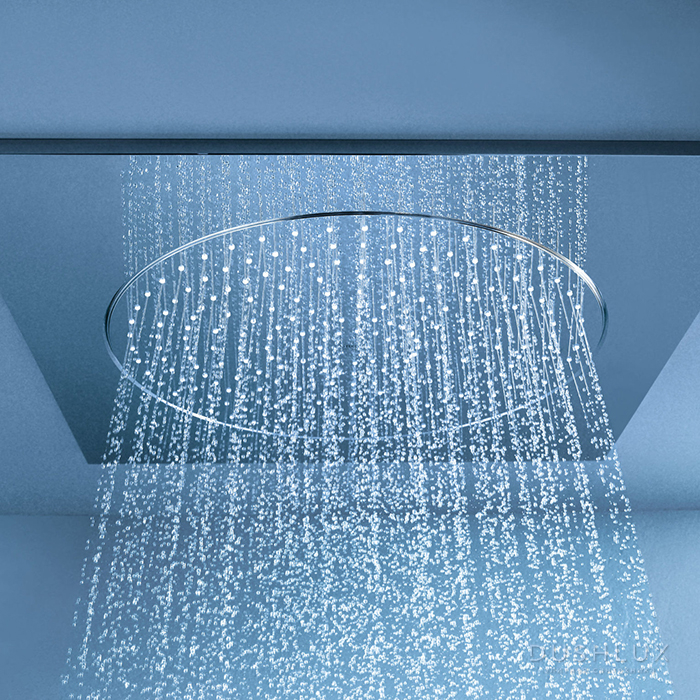 Фото Grohe Rainshower F-Series 10" Верхний душ, потолочный, 1 режим, цвет: хром