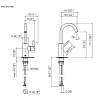 Dornbracht Meta Смеситель для раковины, на 1 отв., цвет: хром