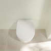 Villeroy&Boch Avento Комплект унитаз-подвесной 37x53см, сиденье QuickRelease, SoftClose, цвет: альпийский белый