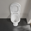 Villeroy&Boch Vicare Унитаз 36х49х46см., напольный, DirectFlush, с антигрязевым покрытием CeramicPlus, цвет: альпийский белый