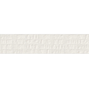 Emilceramica Forme Керамогранит 20x7.5x0.95см, универсальный, неглазурованный, цвет: Brick Naturale Bianco Assoluto