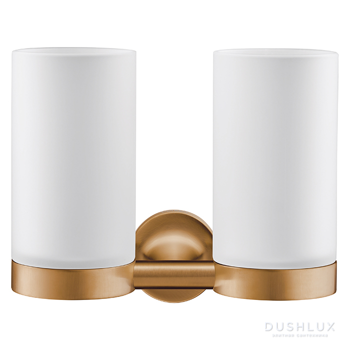 Фото Duravit Starck T Стаканы подвесные, цвет: Bronze Brushed