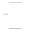 Mutina Din Керамогранит 7.4х15 см, универсальный, цвет: dark green glossy