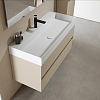 Verona Style Shape C Тумба подвесная с раковиной 90х50см, 2 выдв. ящика, цвкт: W20 Nordic oak (Дуб северный)