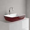 Villeroy&Boch Artis Раковина 58x38.5x13см., накладная, цвет: Bordeaux