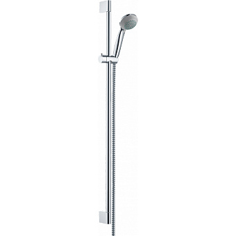 Hansgrohe Crometta 85 Душевой набор Vario: штанга 90см, ручной душ 85, 2jet (обычная, Vario), шланг, цвет: хром