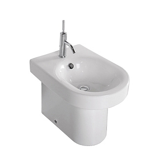 Hatria Daytime Биде напольное 56x37см, с 1 отверстием, цвет: белый
