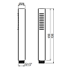 Almar 316 Stainless Steel Ручной душ, 1 режим, цвет: High Brass 316 Brushed PVD