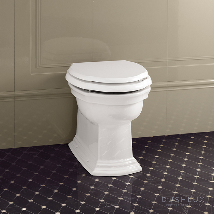 Фото Devon&Devon Westminster Унитаз напольный 54,5x36,5см, цвет: белый