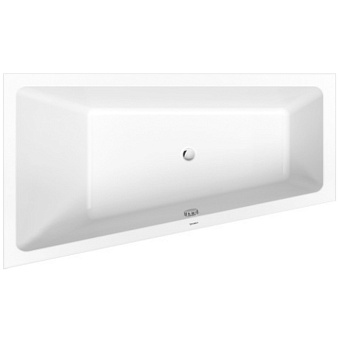 Duravit No.1 Ванна 170x100 см, встраиваемая, вариант левый, цвет: белый