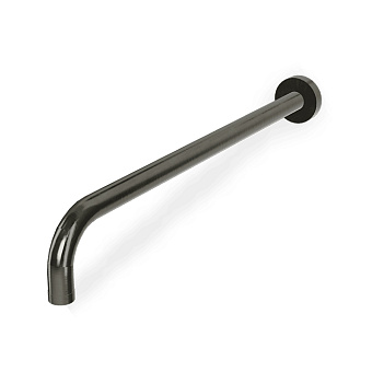 Treemme Showers Кронштейн для верхнего душа 40см., настенный, цвет: состаренный черный хром