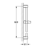 Grohe Tempesta Cosmopolitan Душевая штанга, 90см., настенная, цвет: хром