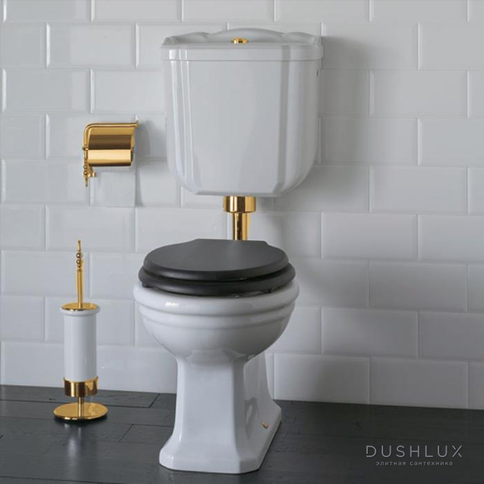 Globo Paestum Унитаз напольный 58х37,5см, слив в пол, со средней трубой ...