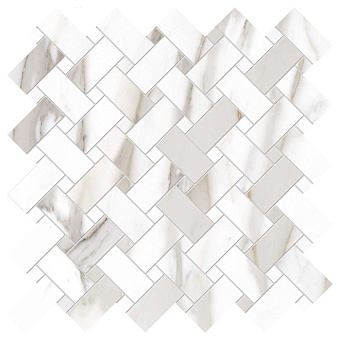 Emilceramica Tele DI Marmo Reloaded Керамогранит 30x30x0,95см, универсальная, глазурованный, цвет: Intreci Calacatta Gold canova Lappato