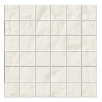 Emilceramica Forme Керамогранит 30x30x0.9см, универсальный, неглазурованный, цвет: Mosaico Bianco Assoluto Silktech