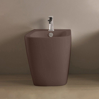 Artceram A16 Биде напольное 36x52см, 1 отв., цвет: tortora