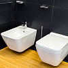 Villeroy & Boch Finion, Биде подвесное, размер 37.5x56см, с антигрязевым покрытием CeramicPlus, цвет: белый