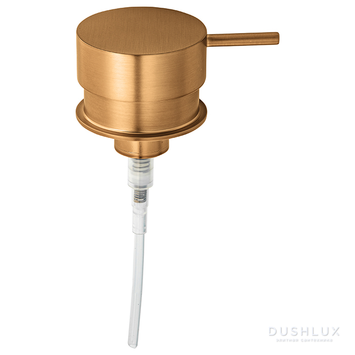 Фото Duravit Starck T Помпа для мыла 6 см, встраиваемая, цвет: Bronze Brushed