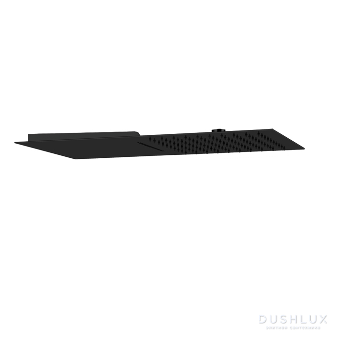 Фото Gessi Quadro Верхний душ 300х550 мм, подключение: 1/2", цвет: Black XL