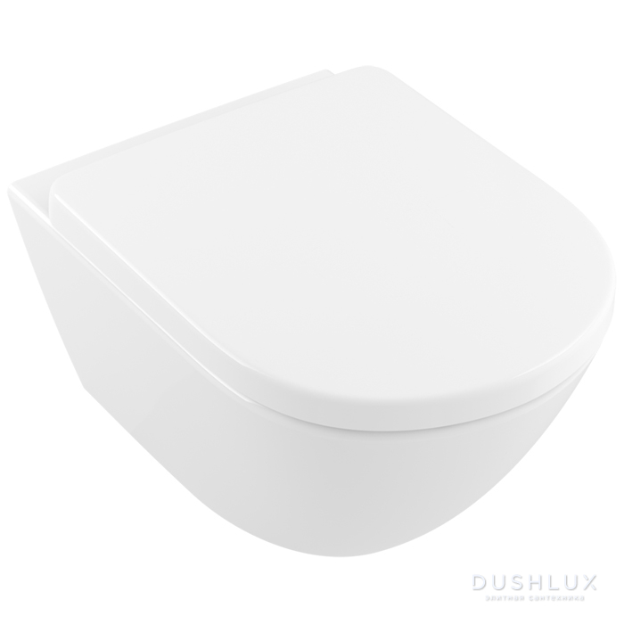 Фото Villeroy&Boch Subway2.0 Унитаз с открытым смывным краем Comfort, 41х58см, цвет: белый