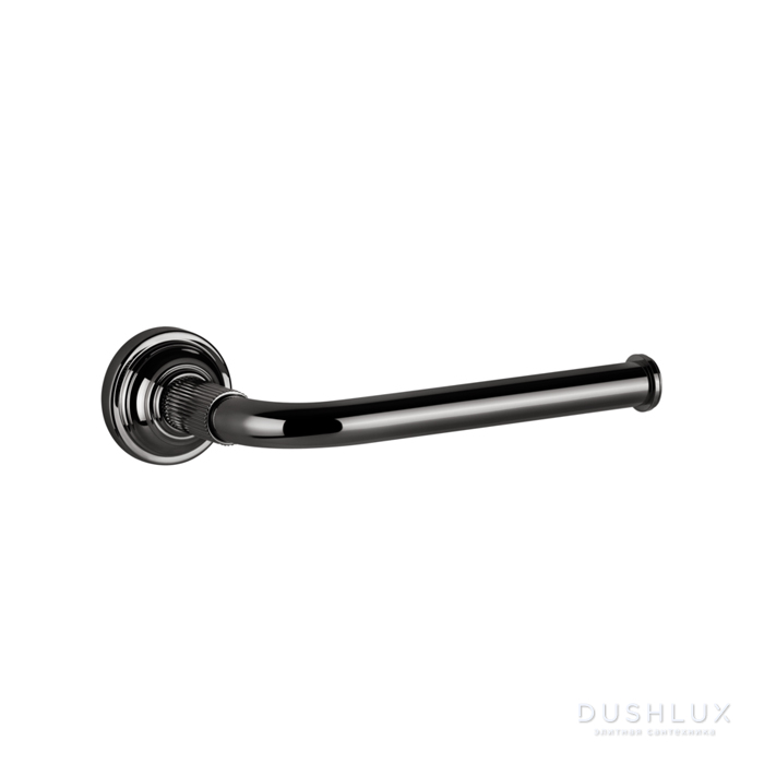 Фото Gessi Venti20 Держатель туалетной бумаги, без крышки, цвет: Black Metal PVD