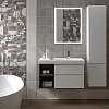 Kerama Marazzi Cubo Пенал 165см., подвесной, правый, цвет: белый матовый