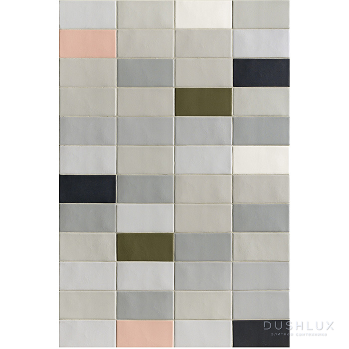 Фото Mutina Lane Керамогранит 7.9x16см, универсальный, глазурованный цвет: poly grey