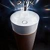 Villeroy&Boch Octagon Раковина 40х40х95 см, без отв., без перелива, цвет: белый