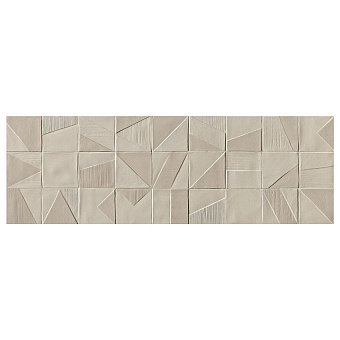 Fap Mat&More Керамическая плитка 25х75см., настенная, для ванной, цвет: domino taupe