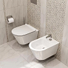 Kerama Marazzi Plaza Modern Биде подвесное, 1 отв., цвет: белое глянцевое