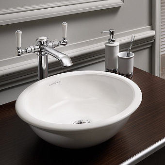 Victoria + Albert Draytone Раковина 40х40 см, без отв., цвет: белый