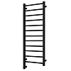 Neoinox Eco Полотенцесушитель 120x45см, электрический, тэн, цвет: черный матовый