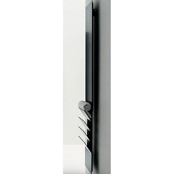 Antrax Flaps Полотенцесушитель L35хH121см., Dx, электрический, цвет: черный матовый