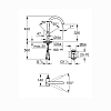 Grohe Atrio New Смеситель для раковины, 1 отв., цвет: темный графит матовый