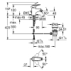 Grohe BauFlow, Смеситель для биде, цвет: хром