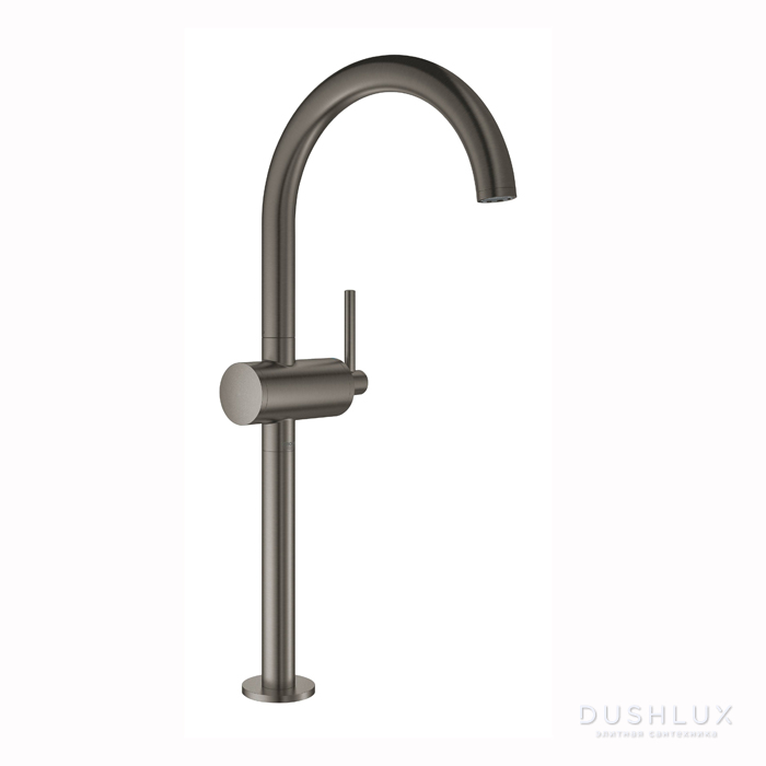 Фото Grohe Atrio New Смеситель для раковины, 1 отв., цвет: темный графит матовый