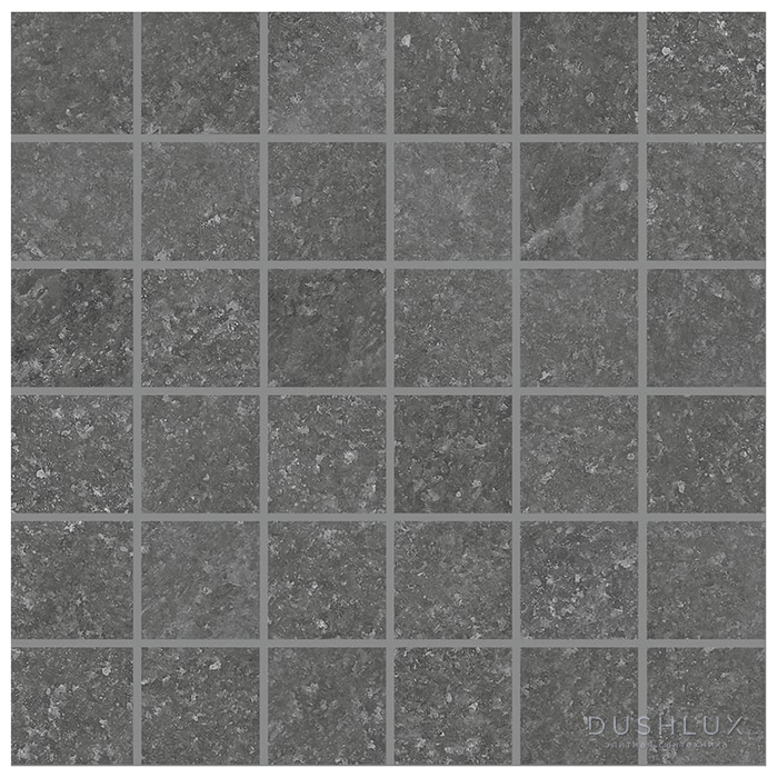 Фото Provenza Salt Stone Керамогранит 30x30x0.95см, глазурованный, универсальная, цвет: Mosaico Black Iron Lappato