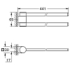 Grohe Selection Полотенцедержатель, поворотный, цвет: фантомный чёрный