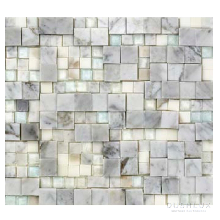 Фото Sicis Colors Мозаика 25.4x28.4см, настенная, цвет: clacial