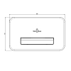 Villeroy&Boch ViConnect Кнопка смыва для унитаза, цвет: нержавеющая сталь