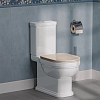 Kerama Marazzi Pompei Сиденье для напольного унитаза, цвет: камео бежевый глянцевое