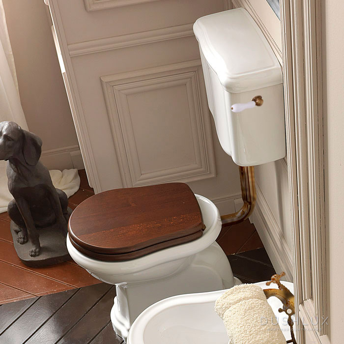 Kerasan Retro Унитаз напольный 72х38.5см, слив в пол, цвет: белый ...