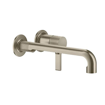 Gessi Inciso Встраиваемый смеситель для раковины с изливом 264-234мм, цвет: finox