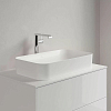 Villeroy&Boch Finion Раковина 60x35см., накладная, без отв., без перелива, CeramicPlus, цвет: белый матовый